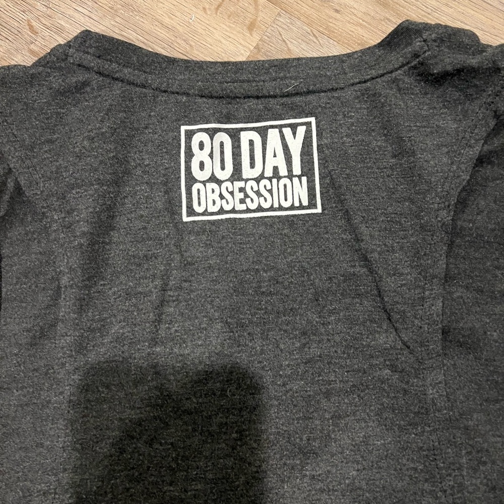 Beachbody Charcoal pineapple pineapple V-Neck Top - Picture 4 of 5